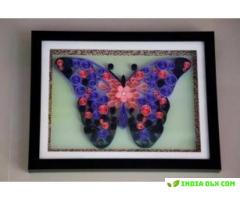 Wedding gifts for home decor Abstract Butterfly art work Aadhi Creation